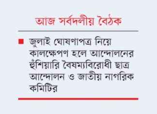 বিএনপি জোটের ঘোষণাপত্র দ্বিমত আছে: বিবাদ ও সমাধান