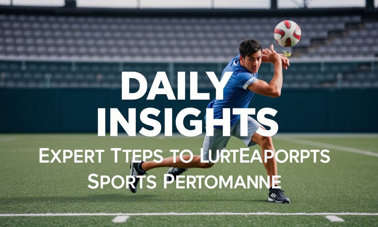 Daily Insights: Expert Tips to Elevate Your Sports Game